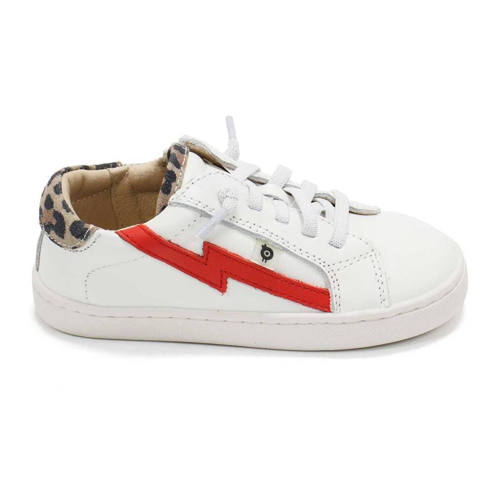 NEW OLDSOLES girl's bolty runner shoes in snow